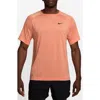 Nike Dri-fit Ready Training T-shirt In Apricot Agate/black