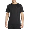 Nike Dri-fit Ready Training T-shirt In Black/cool Grey/white