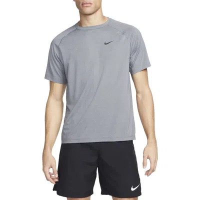 Nike Dri-fit Ready Training T-shirt In Black/heather/black