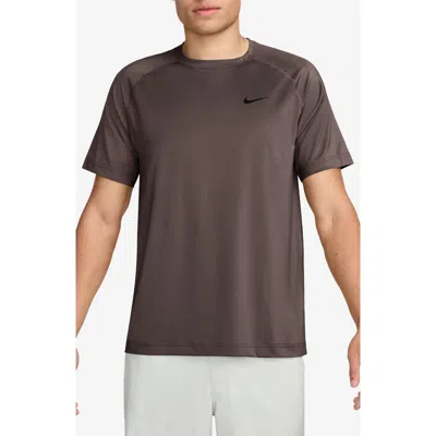 Nike Dri-fit Ready Training T-shirt In Brown