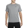 Nike Dri-fit Ready Training T-shirt In Smoke Grey/heather/black