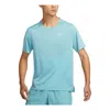 Nike Dri-fit Rise 365 Running T-shirt Asia Sizing 'light Blue'