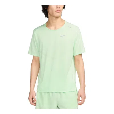 Nike Dri-fit Rise 365 Running T-shirt Asia Sizing 'light Green'