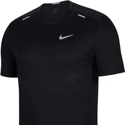 Nike Dri-fit Rise 365 Short-sleeve Running T-shirt 'black'
