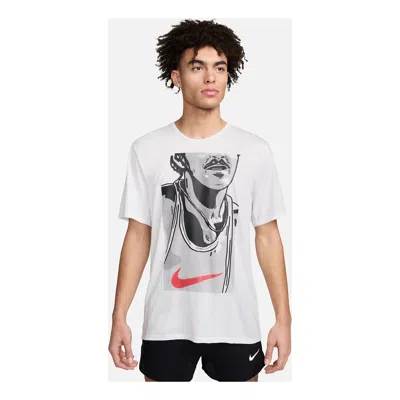 Nike Dri-fit Rise 365 T-shirt 'white'