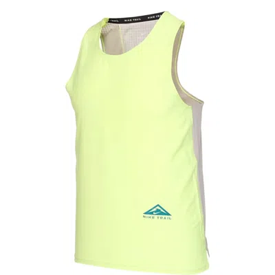 Nike Dri-fit Rise 365 Trail Running Tank Top 'yellow'