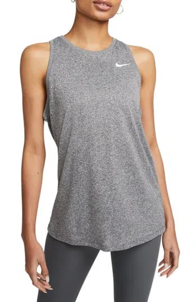 Nike Women's Dri-fit Training Tank Top In Black,pure,heather,white