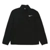 Nike Dri-fit Solid Color Quick Dry Woven Training Sports Jacket Black