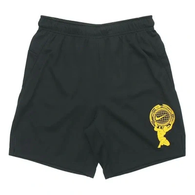 Nike Dri-fit Sports Basketball Training Quick Dry Shorts Black In Green