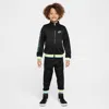Nike Dri-fit Sportswear Little Kids' 2-piece Futura Propus Set In Black