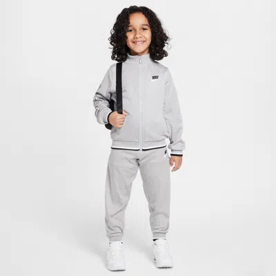 Nike Dri-fit Sportswear Little Kids' 2-piece Futura Propus Set In Grey