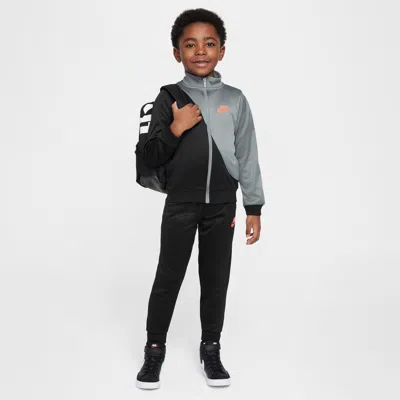Nike Dri-fit Sportswear Little Kids' On The Move 2-piece Propus Set In Black