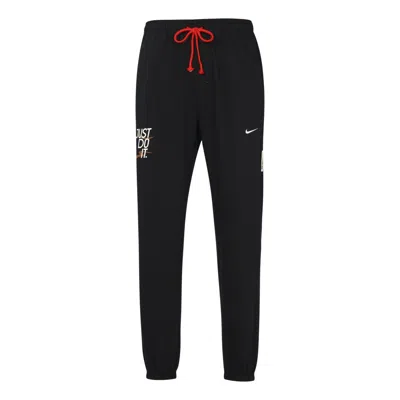 Nike Dri-fit Standard Issue Pants In Black