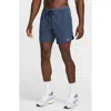 Nike Men's Stride Dri-fit 7" 2-in-1 Running Shorts In Thunder Blue