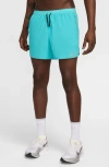 Nike Dri-fit Stride 5-inch Running Shorts In Blue