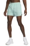 Nike Dri-fit Stride 5-inch Running Shorts In Mineral/jade Ice