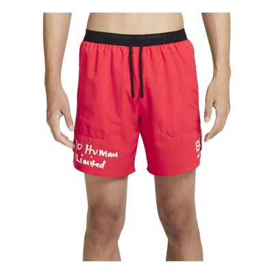 Nike Dri-fit Stride Kipchoge Brief-lined Running Shorts 'red'