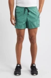 Nike Men's Stride Running Division Dri-fit 5" Brief-lined Running Shorts In Bicoastal/ Black