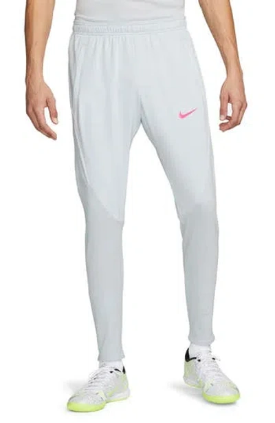 Nike Dri-fit Strike Soccer Pants In Pure Platinum/hyper Pink