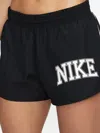 Nike Dri-fit Swoosh Run 10k "black/white" Running Shorts In Black