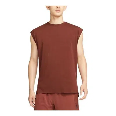 Nike Dri Fit Tank 'brown'