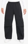 Nike Men's Tech Woven Oversized Pants In Black