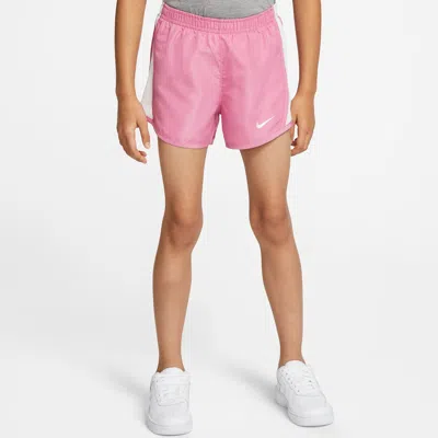 Nike Dri-fit Tempo Little Kids' Shorts In Pink