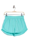 Nike Dri-fit Tempo Running Shorts In Green Frost/wolf Grey