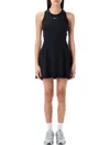 Nike Dri-fit Tennis Dress In Schwarz