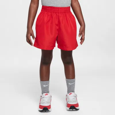 Nike Babies' Dri-fit Toddler Icon Woven Shorts In Red