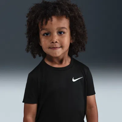 Nike Babies' Dri-fit Toddler Legend T-shirt In Black