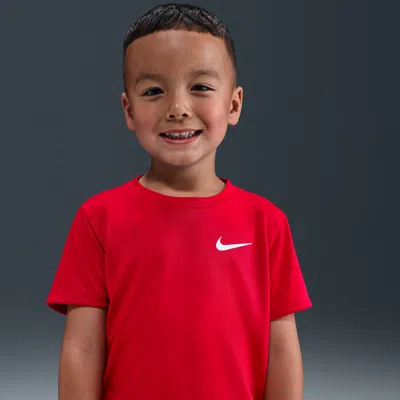 Nike Babies' Dri-fit Toddler Legend T-shirt In Red