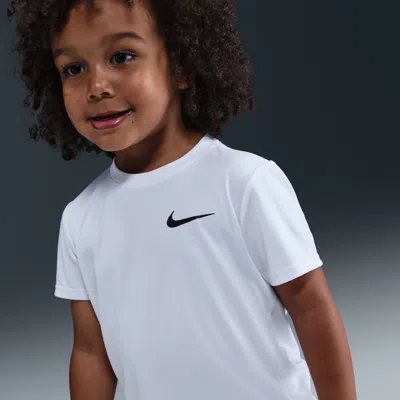 Nike Babies' Dri-fit Toddler Legend T-shirt In White