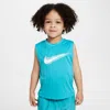 Nike Dri-fit Toddler Multi Sleeveless Top In Green