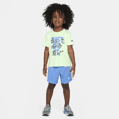 Nike Babies' Dri-fit Toddler Shorts Set In Blue