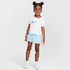 Nike Dri-fit Toddler Swoosh Motion Mesh Scooter 2-piece Set In Blue