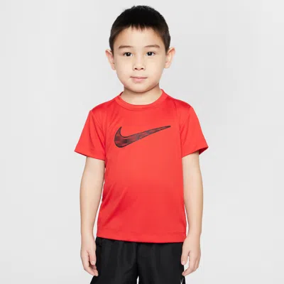 Nike Babies' Dri-fit Toddler Trophy T-shirt In Red
