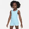 Nike Babies' Dri-fit Toddler Unitard In Blue