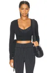 Nike Dri-fit Top In Black