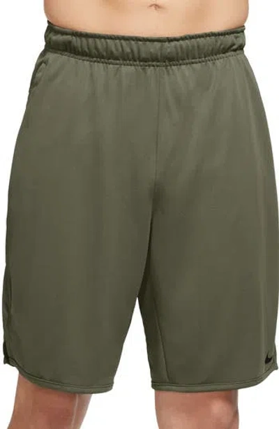 Nike Dri-fit Totality Unlined Shorts In Medium Olive/black