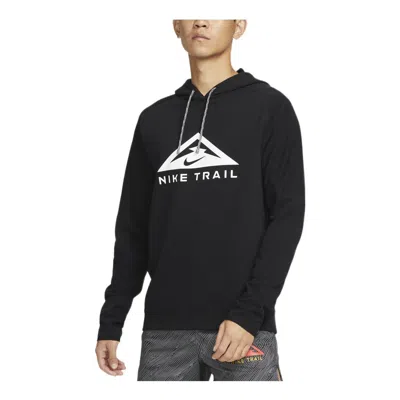 NIKE NIKE DRI-FIT TRAIL PULLOVER TRAIL RUNNING HOODIE 'BLACK'