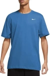 Nike Dri-fit Training T-shirt In Star Blue