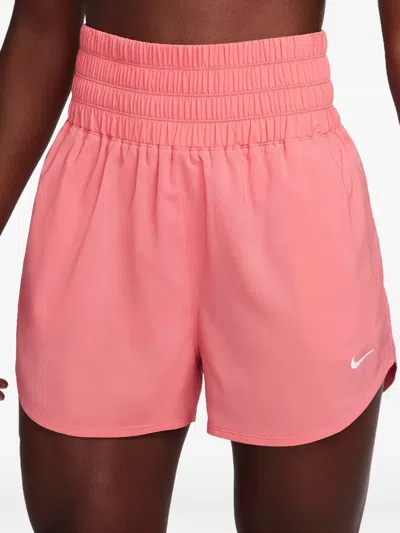 Nike Dri-fit Ultra High-waisted Shorts In Pink