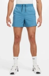 Nike Dri-fit Unlimited 5-inch Athletic Shorts In Blue