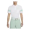 Nike Dri-fit Unscripted Golf Polo In White