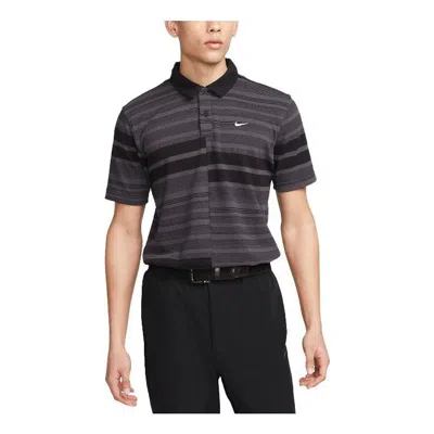 Nike Dri-fit Unscripted Golf Polo Shirt 'grey' In Brown