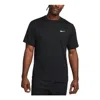 Nike Men's Flex Rep Dri-fit Short-sleeve Fitness Top In Black