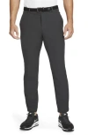 Nike Dri-fit Vapor Slim Fit Golf Pants In Dark Smoke Grey/black