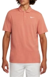 Nike Dri-fit Victory+ Golf Polo In Madder Root/ Light Madder Root