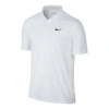 Nike Dri-fit Victory Slim Fit Version Golf Lapel Short Sleeve Polo Shirt White